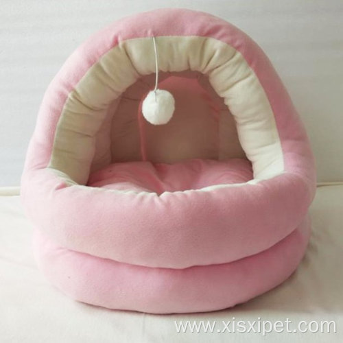 Dog Kennel Cave Hanging Ball Indoor Puppy House